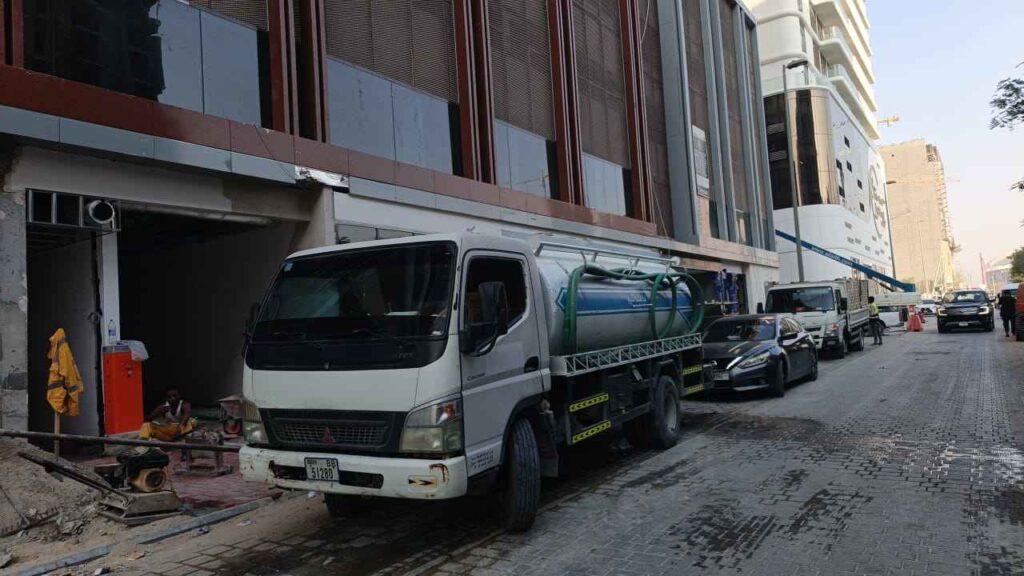 sweet water tanker