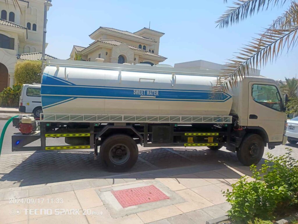 sweet water tanker