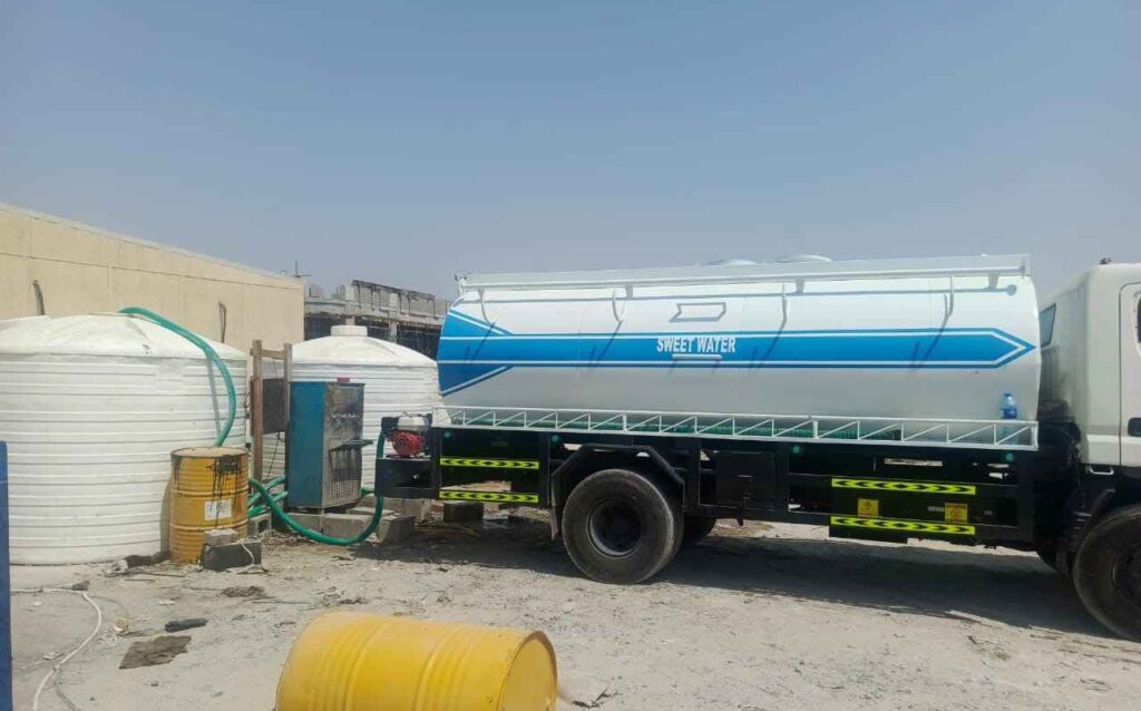salt water tanker dubai